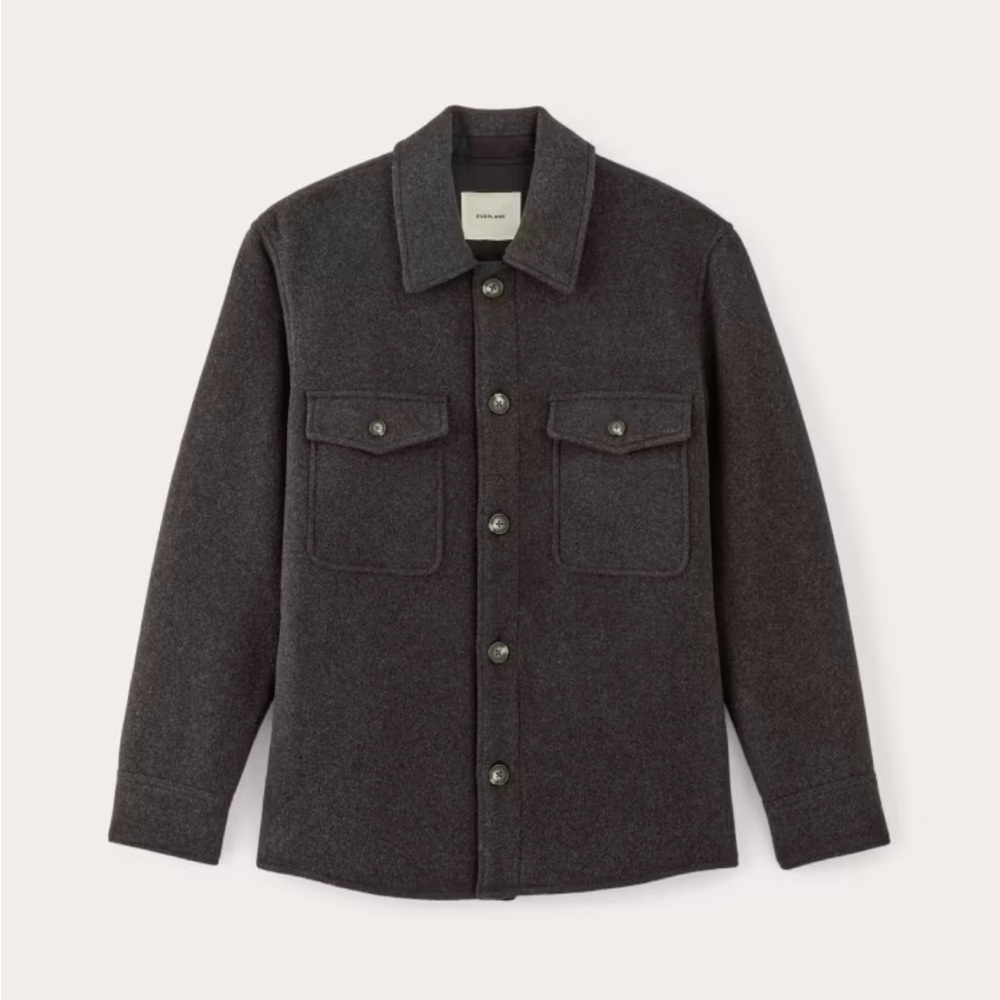 Everlane Charcoal Wool Jacket